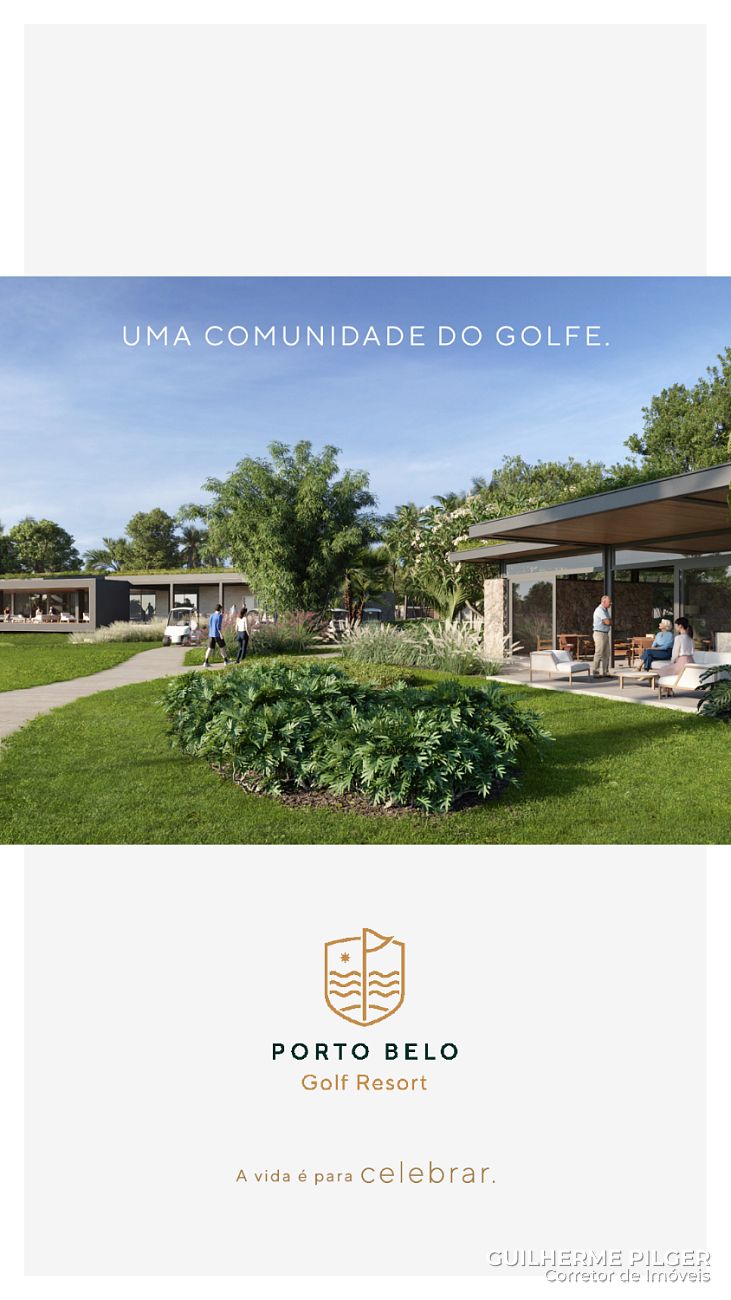 Porto Belo Golf - Terreno no Condomínio Porto Belo Golf Resort em Porto Belo