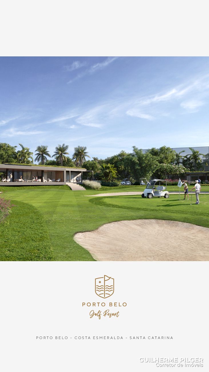 Porto Belo Golf - Terreno no Condomínio Porto Belo Golf Resort em Porto Belo