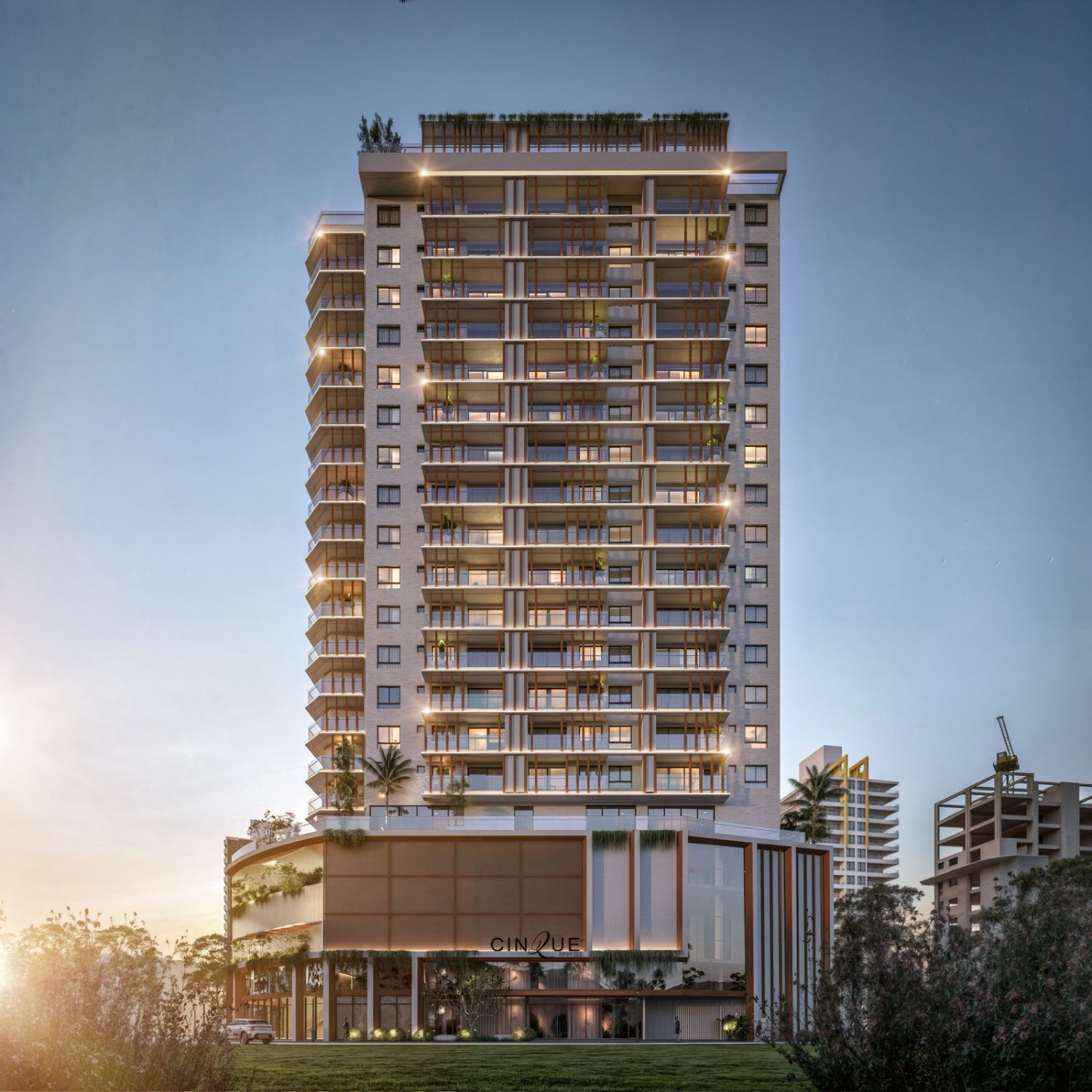 Apartamento no Ed. Cinque na Praia Brava - foto 11