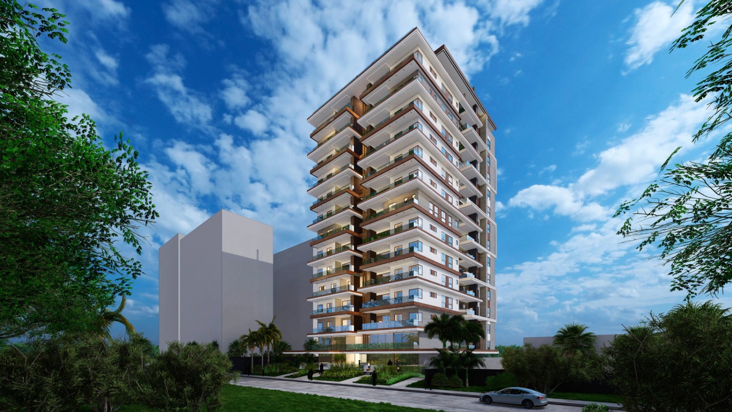 Apartamento no Ed. Jardins da Brava na Praia Brava - foto 2