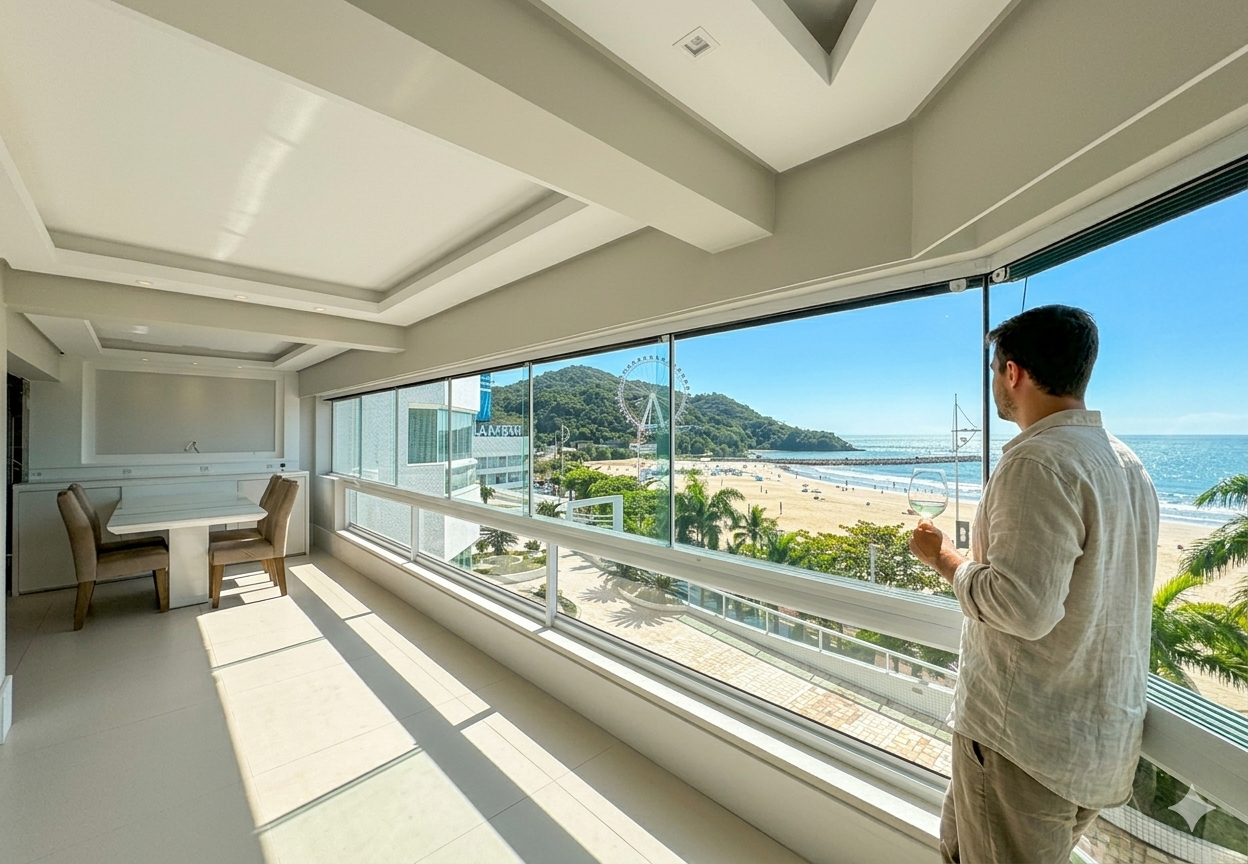 Apartamento no Ed. Torre Atlântica em Balneário Camboriú