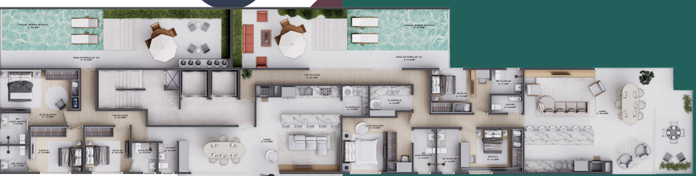 Apartamento Diferenciado no Ed. Jade Ocean na Praia Brava - foto 4