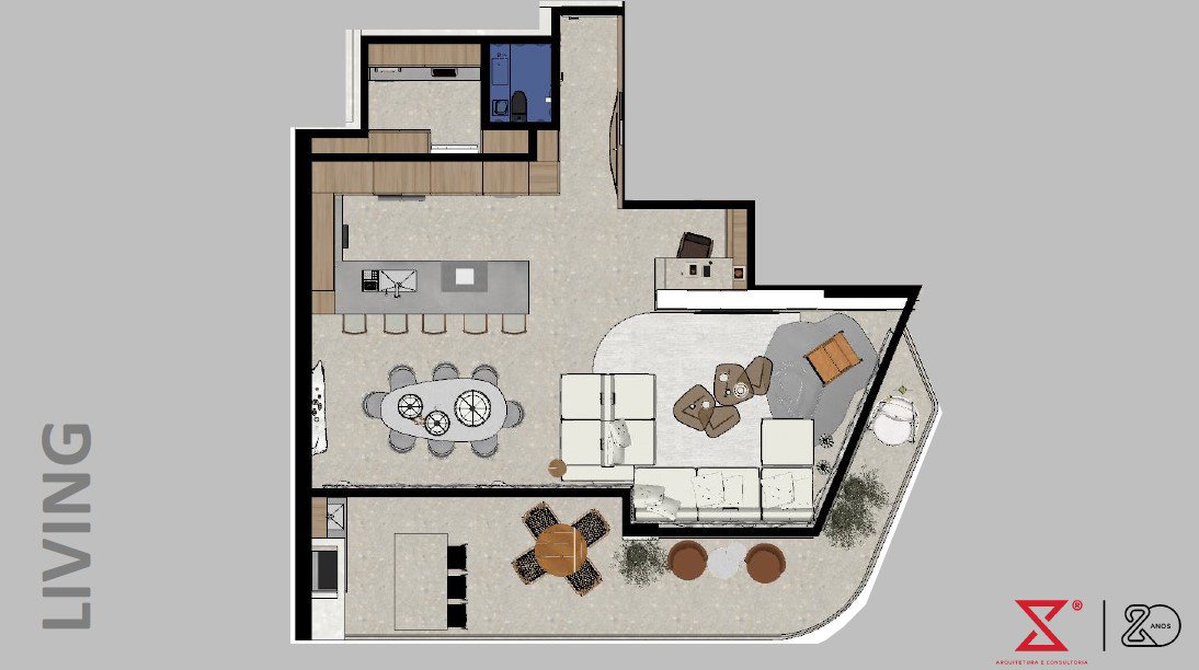 Apartamento no Ed. Splendore na Praia Brava - foto 12