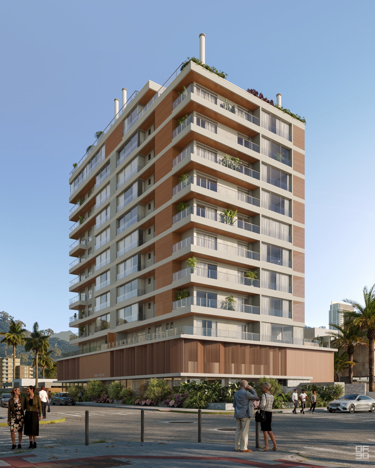 Apartamento no Edifício Brava Fascine na Praia Brava - foto 3