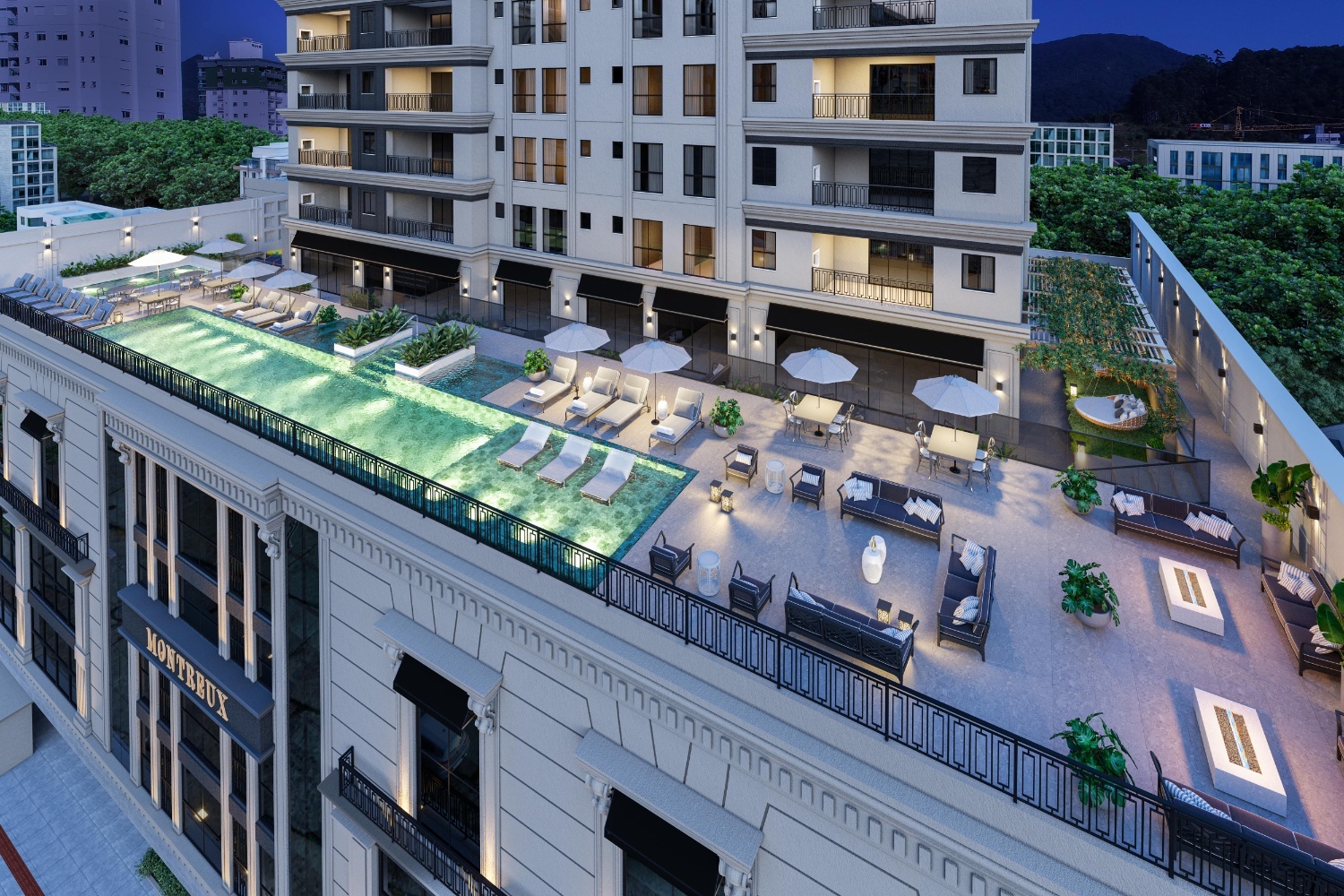 Penthouse no Ed. Montreux em Itapema - foto 9