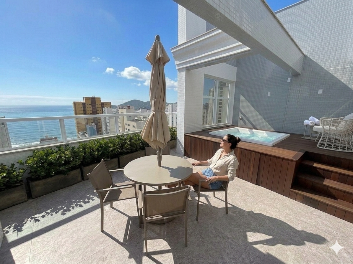 Cobertura Duplex no Ed. Olimpia Residence em Balneário Camboriú