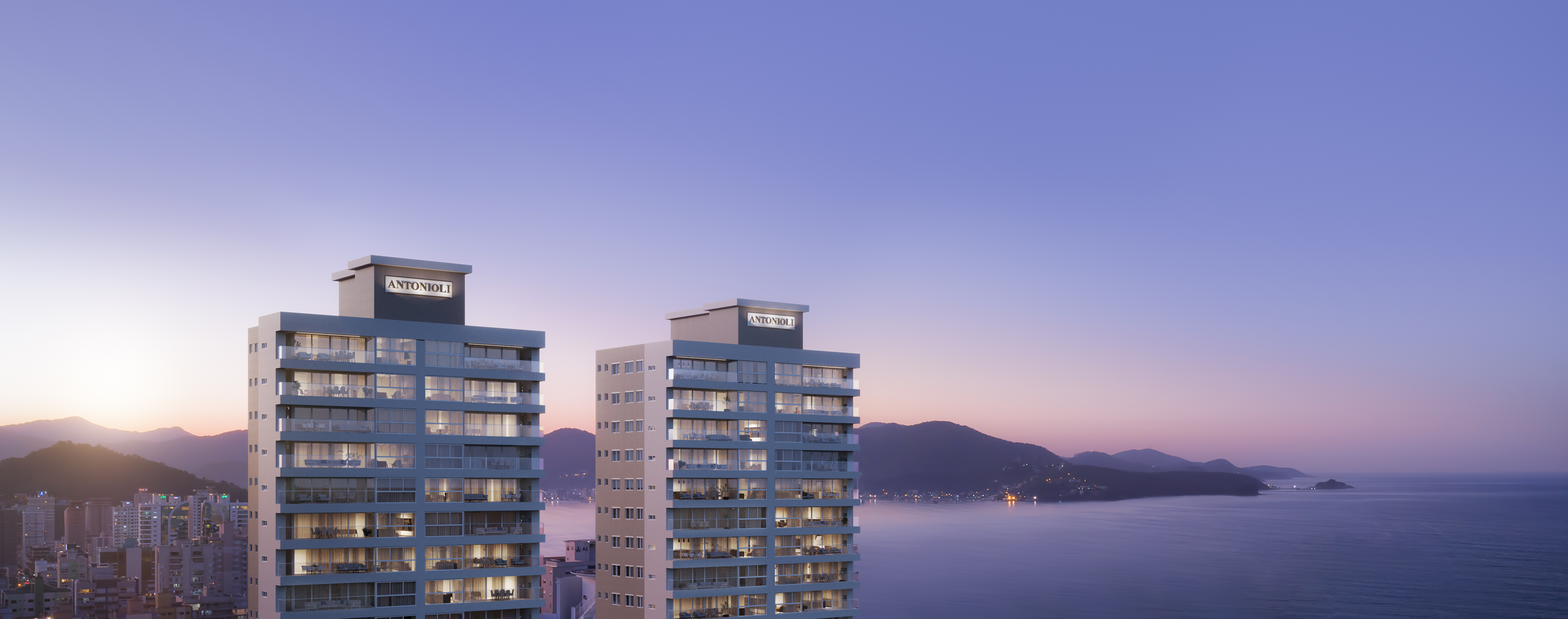 Apartamento no Ed. Grand Mistral Towers em Meia Praia em Itapema - foto 3