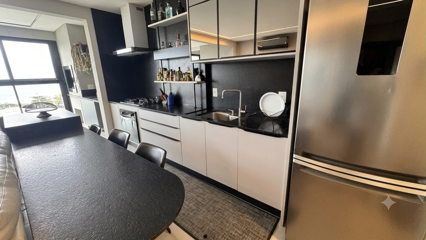 Apartamento no Ed. Aquamarine Residence na Praia Brava - foto 3