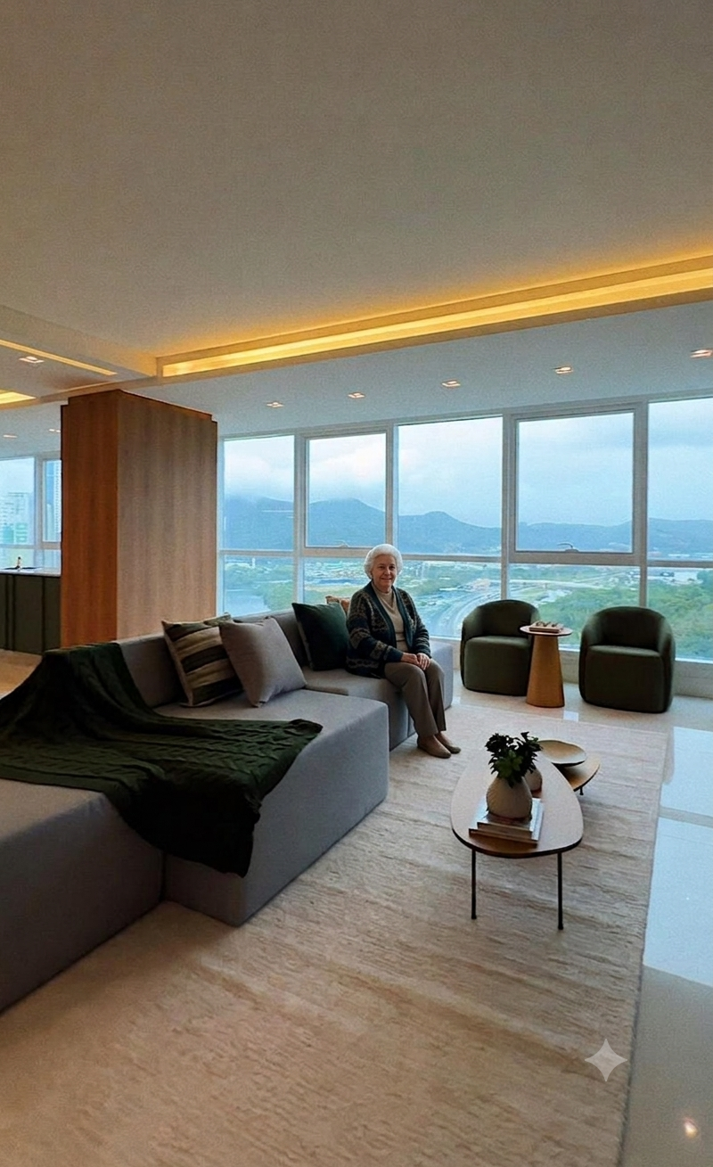 Apartamento no Ed. Marina Beach na Barra Sul de Balneário Camboriú