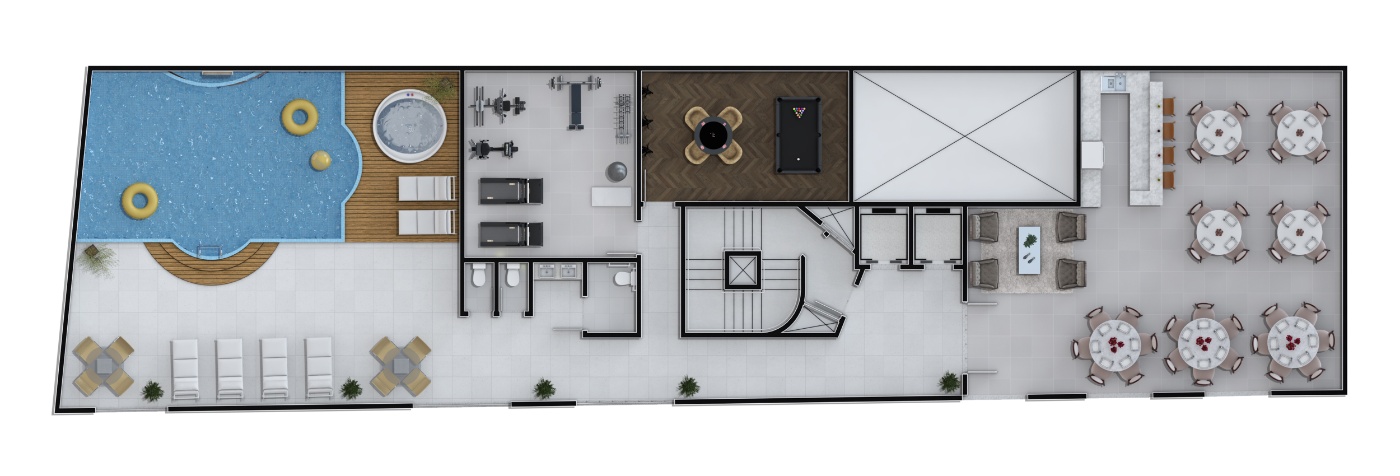 Apartamento no Ed. Magnum CNA Home em Meia Praia em Itapema
