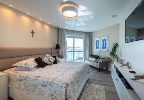 Apartamento Decorado no Ed. Costão da Barra Towers Residencial Club na Barra Sul em Balneário Camboriú - foto 14