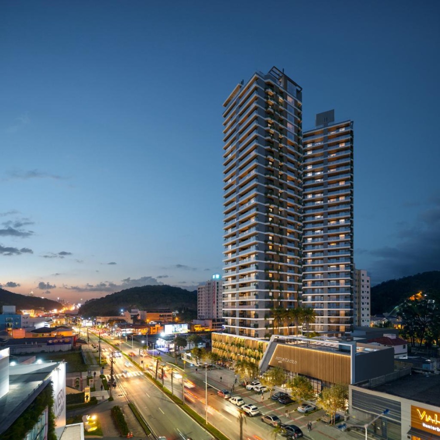 Apartamento no Ed. Artefacto Towers na Praia Brava - foto 4