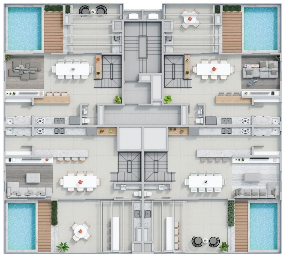 Apartamento no Ed. Residencial JK na Praia Brava - foto 12