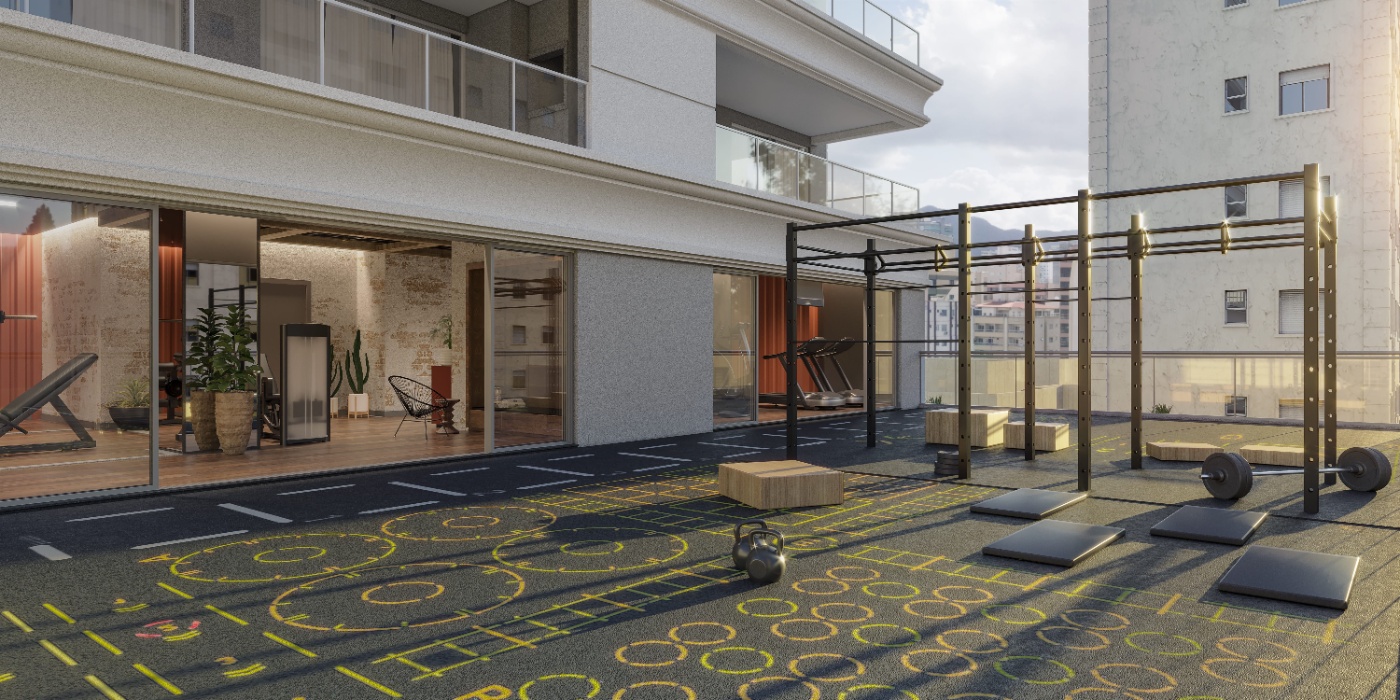 Apartamento com vista para o mar no Ed. L'Atelier em Meia Praia em Itapema - foto 14