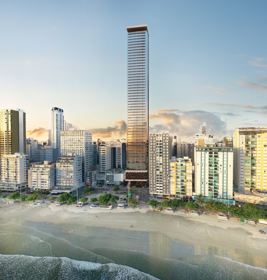 Apartamento Frente Mar no Ed. Harmony Ocean Front em Balneário Camboriú