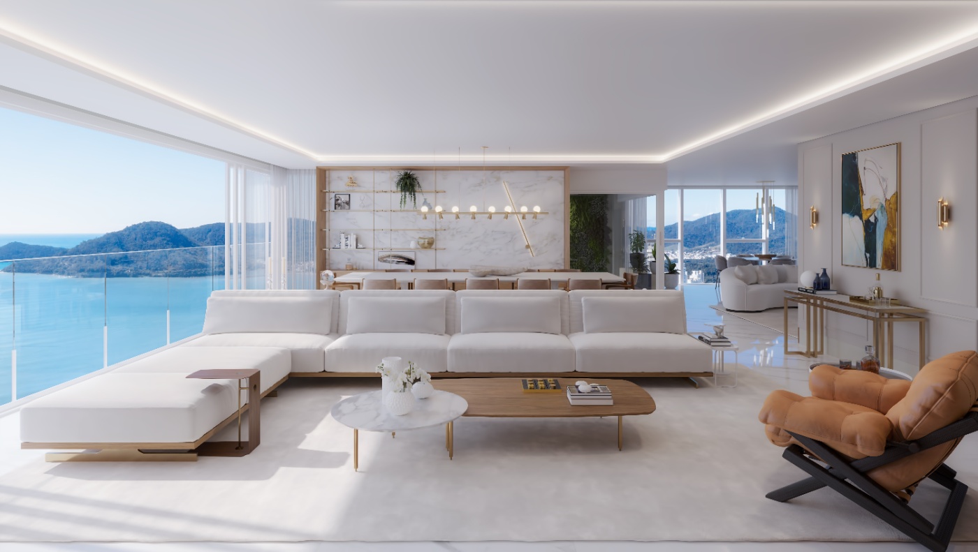 Apartamento frente mar no Ed. Titanium Tower em Balneário Camboriú - foto 2