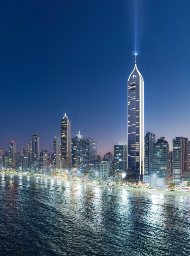 Apartamento frente mar no Ed. Titanium Tower em Balneário Camboriú - foto 3