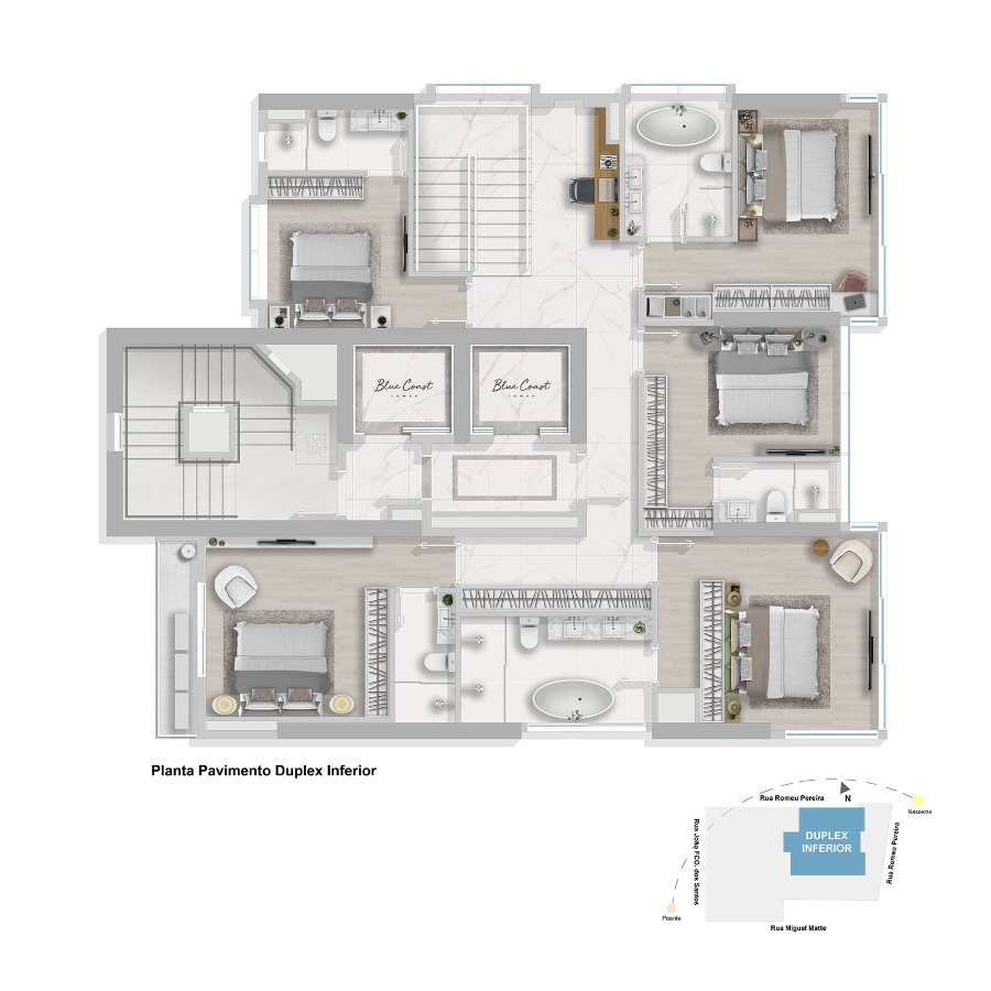 Apartamento no Ed. Blue Coast na Barra Norte em Balneário Camboriú - foto 30