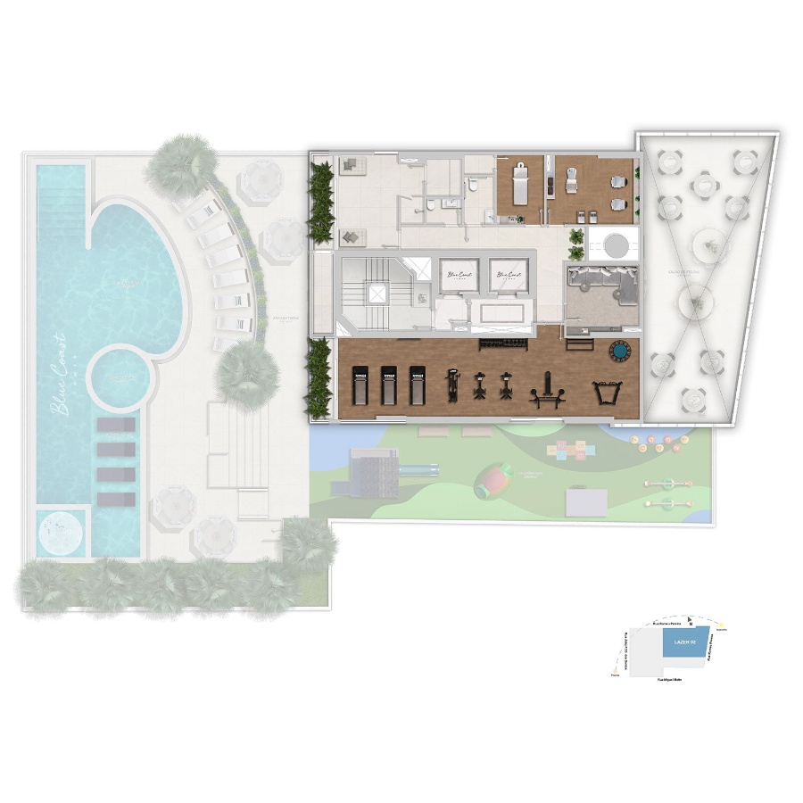 Apartamento no Ed. Blue Coast na Barra Norte em Balneário Camboriú - foto 33