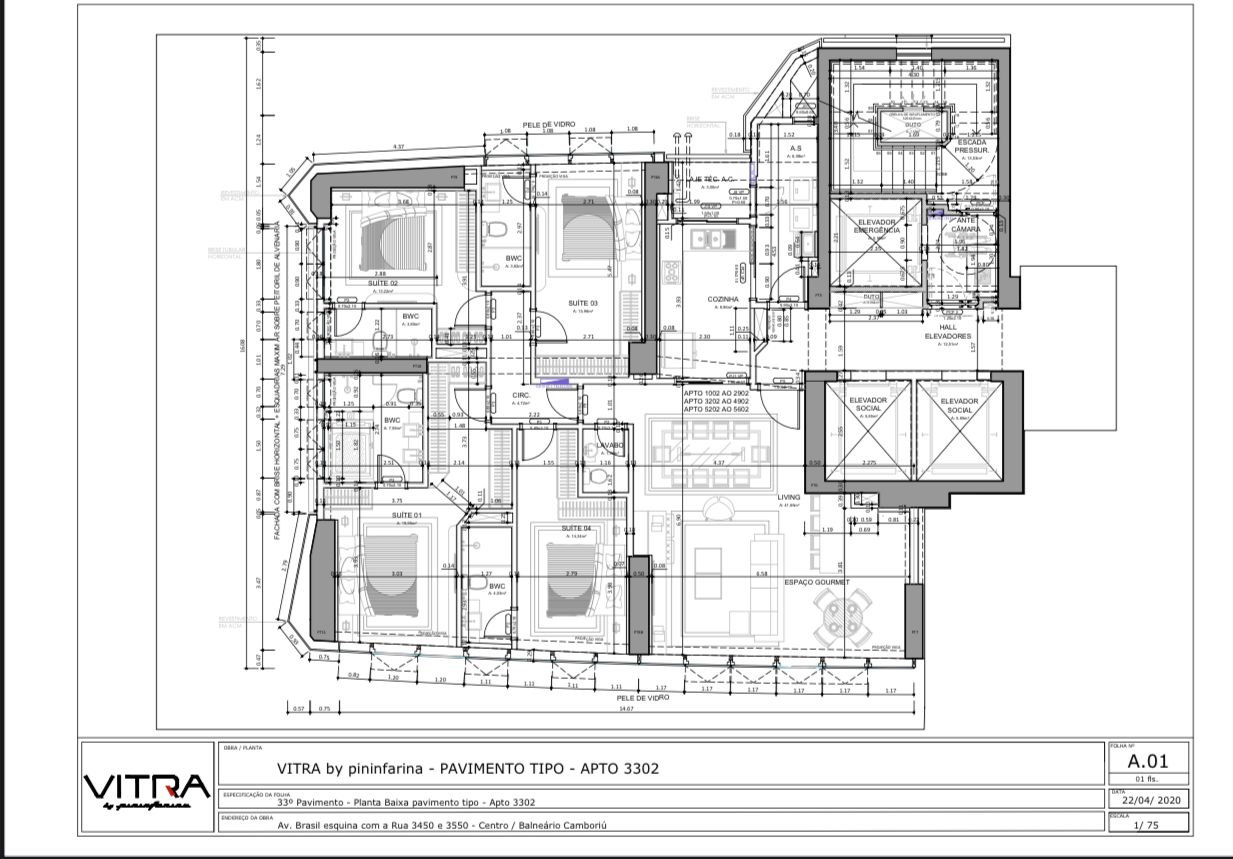 Apartamento no Ed. Vitra by Pininfarina em Balneário Camboriú - foto 8