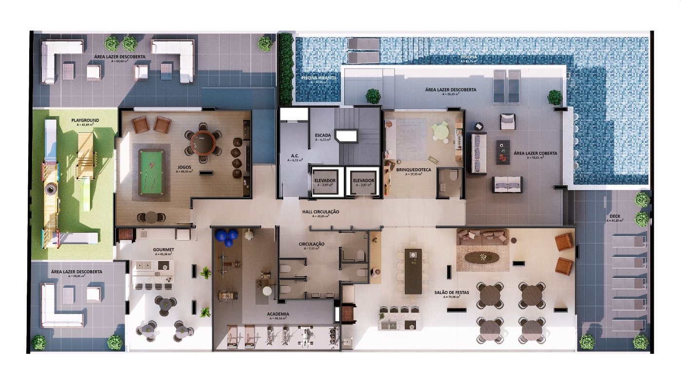 Apartamento no Ed. Ilhas Fiji Residence em Balneário Camboriú - foto 19