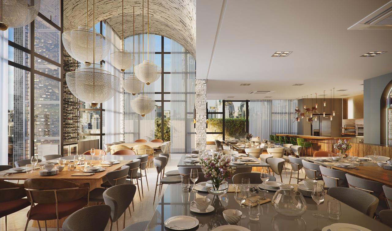 Apartamento no Edifício Sparkling Wine Residenceem Balneário Camboriú - foto 3