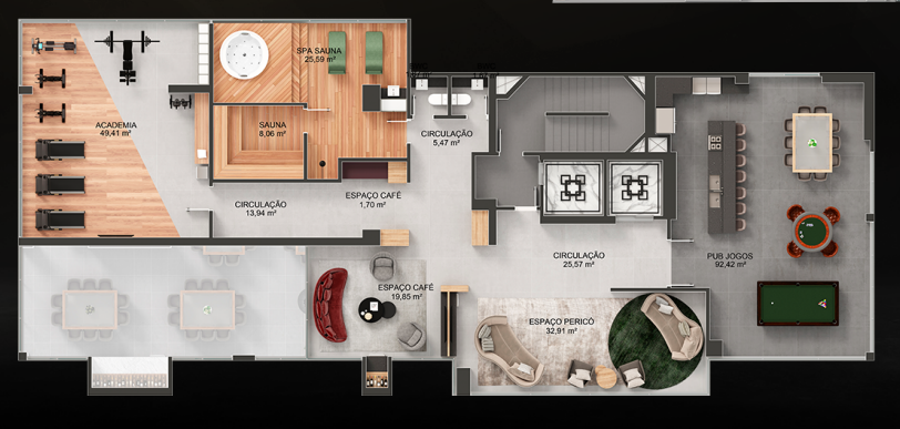 Apartamento no Edifício Sparkling Wine Residenceem Balneário Camboriú - foto 10