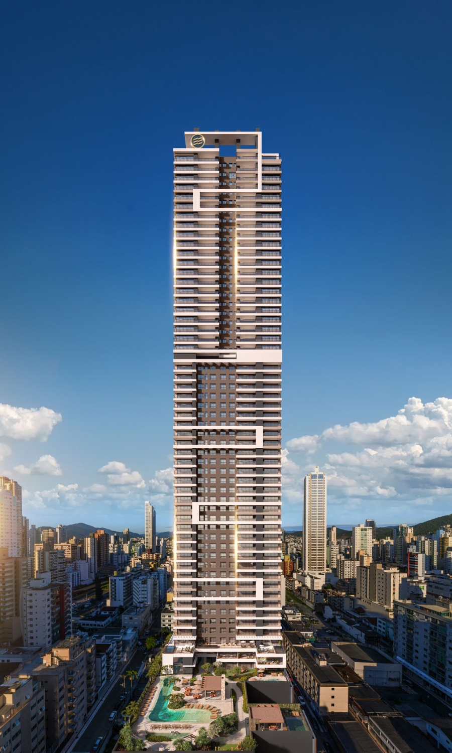 Apartamento no Ed. Marena da Embraed em Balneário Camboriú