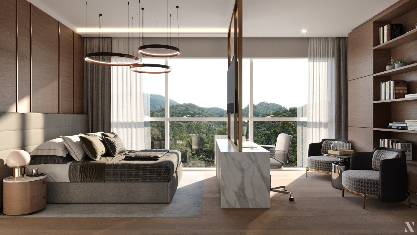 Apartamento no Ed. Le Blanc na Praia Brava - foto 7