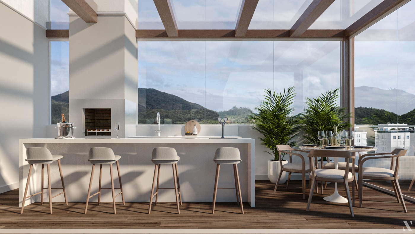 Apartamento no Ed. Le Blanc na Praia Brava - foto 11