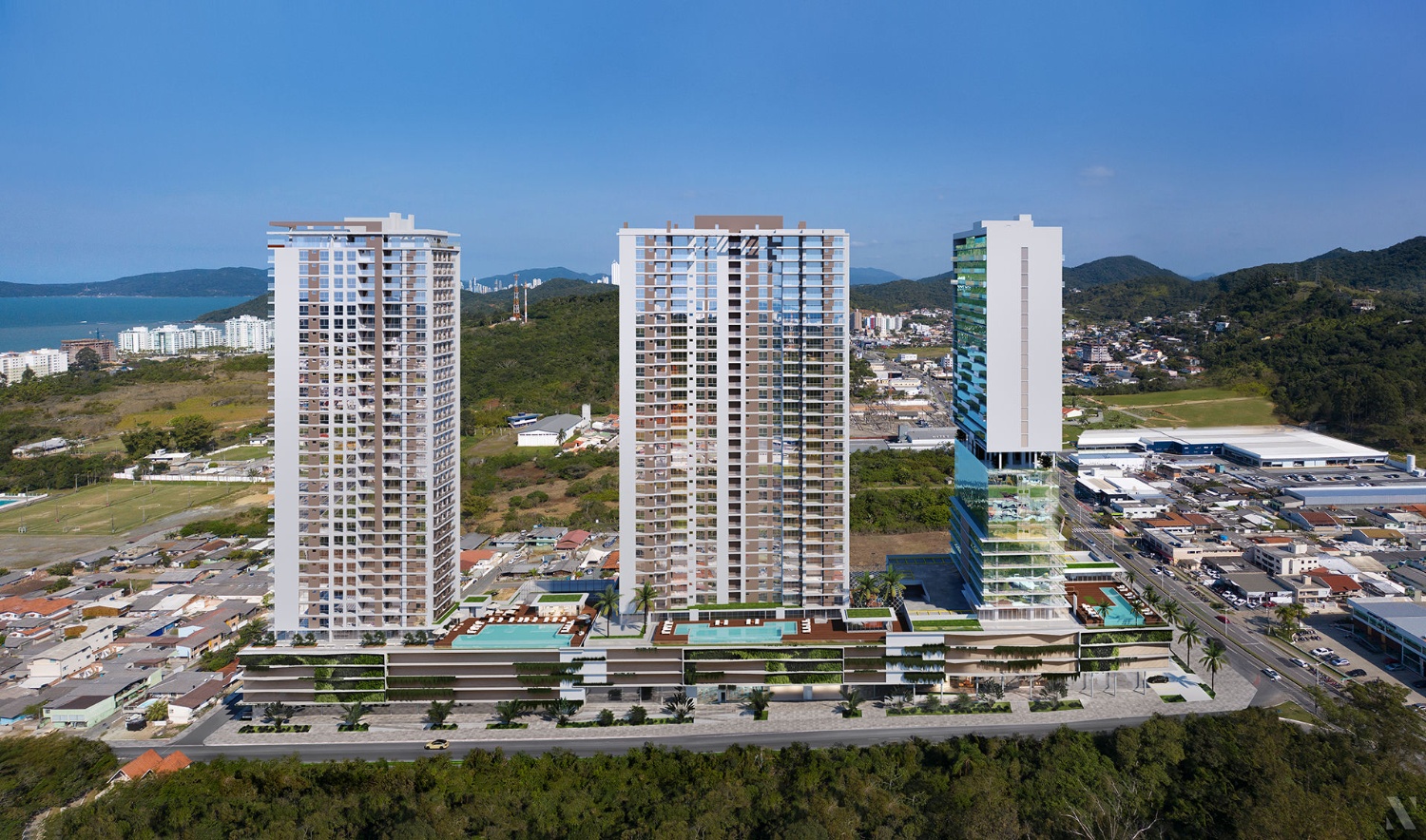 Apartamento no Ed. Sirena na Praia Brava em Itajaí
