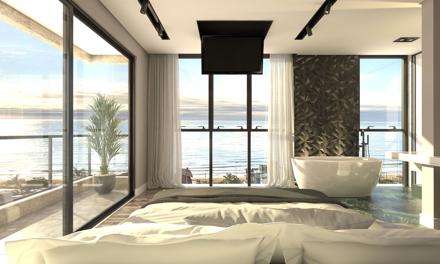 Apartamento no Ed. Brava Vel na Praia Brava - foto 1