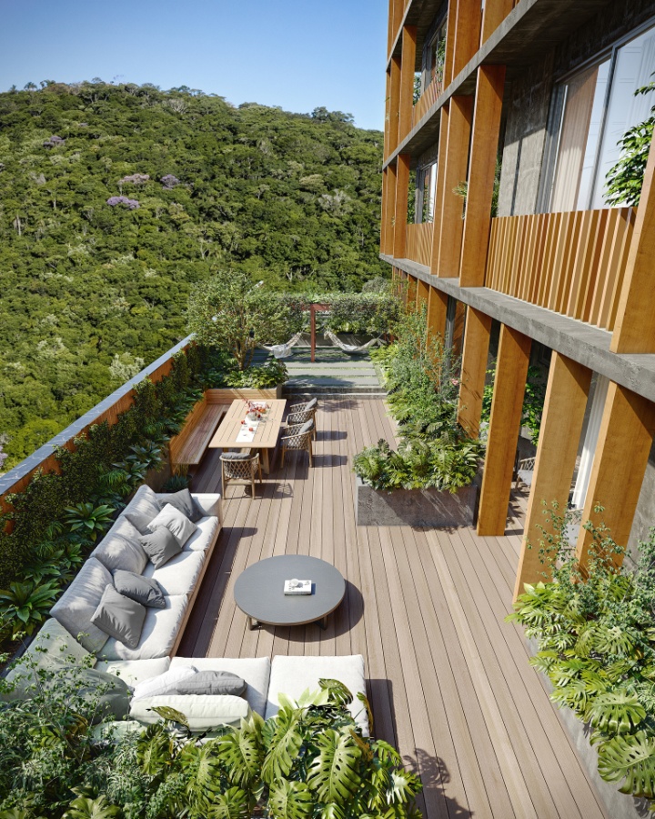 Apartamento no Infinitá Treehouse em Praia Brava - foto 13