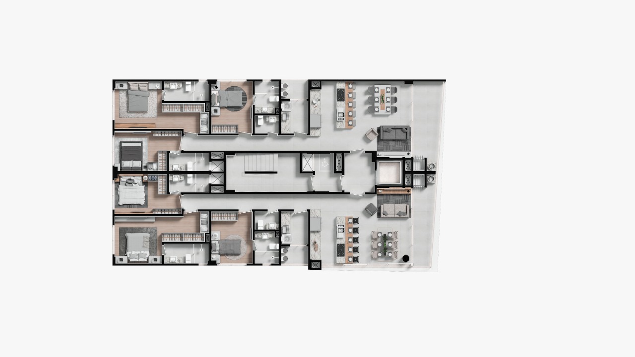 Apartamento no Ed. Düsseldorf na Praia Brava - foto 13