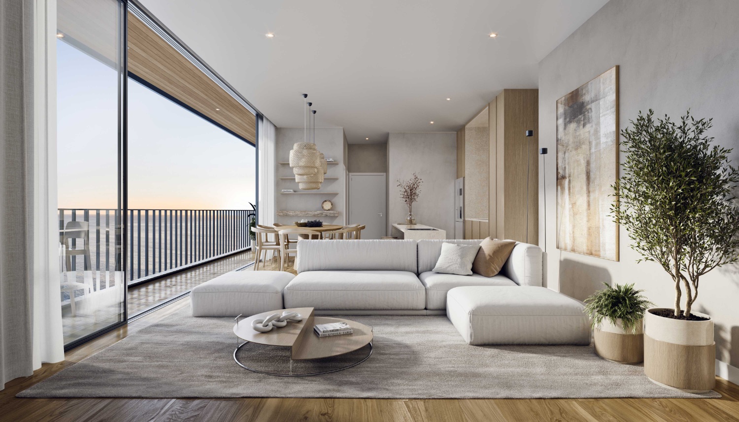 Apartamento no Ed. Sailors Bay em Cabeçudas em Praia Brava - foto 4