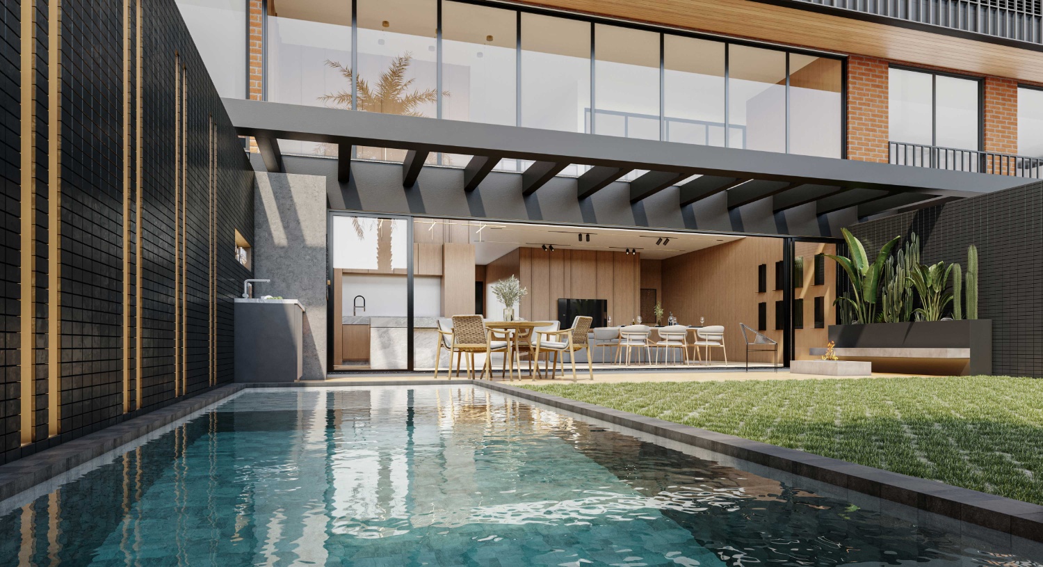 Apartamento Garden no Ed. Sailors Bay em Cabeçudas em Praia Brava - foto 4