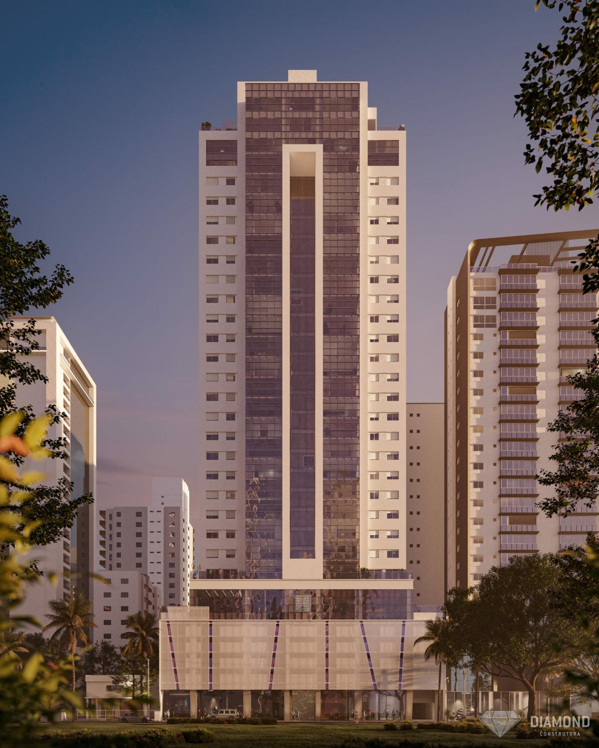 Apartamento no Ed. Diamond Crystal Tower em Balneário Camboriú - foto 4