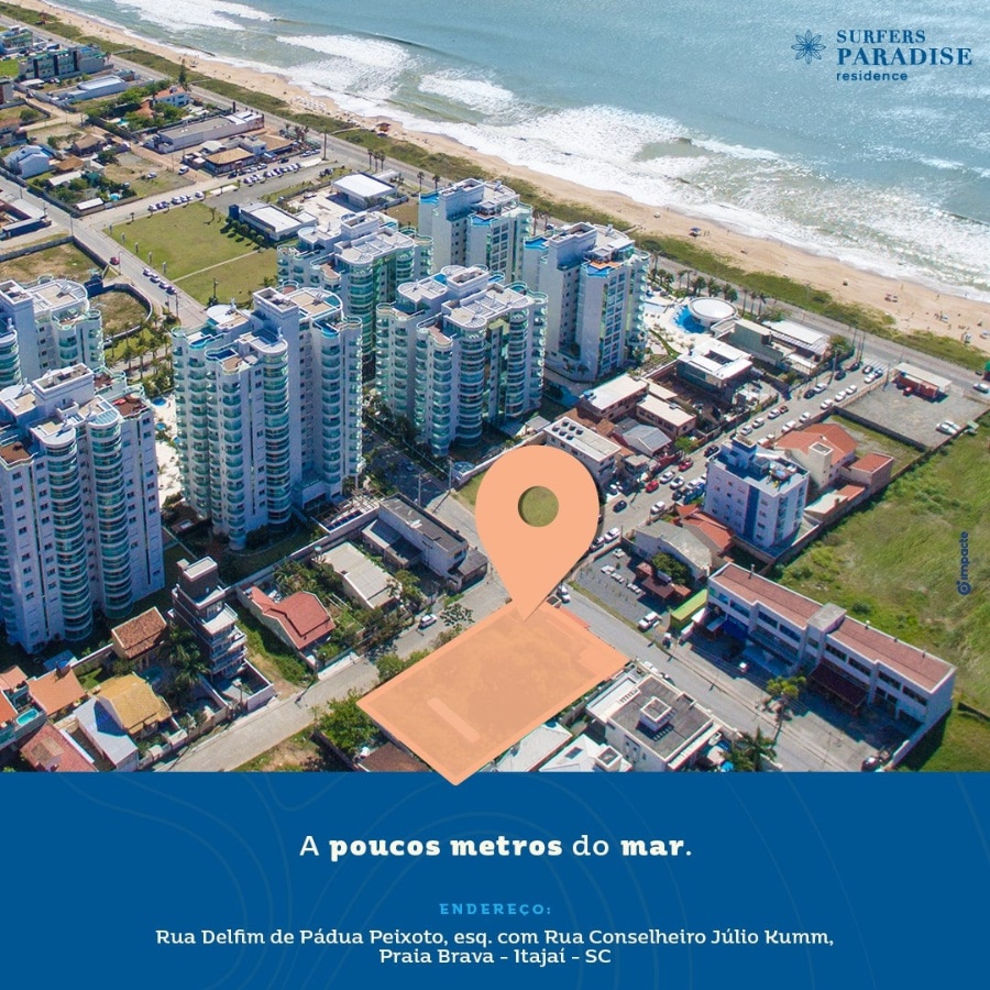 Apartamento no Ed. Surfers Paradise Residence na Praia Brava - foto 11