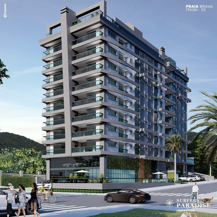 Apartamento no Ed. Surfers Paradise Residence na Praia Brava - foto 13