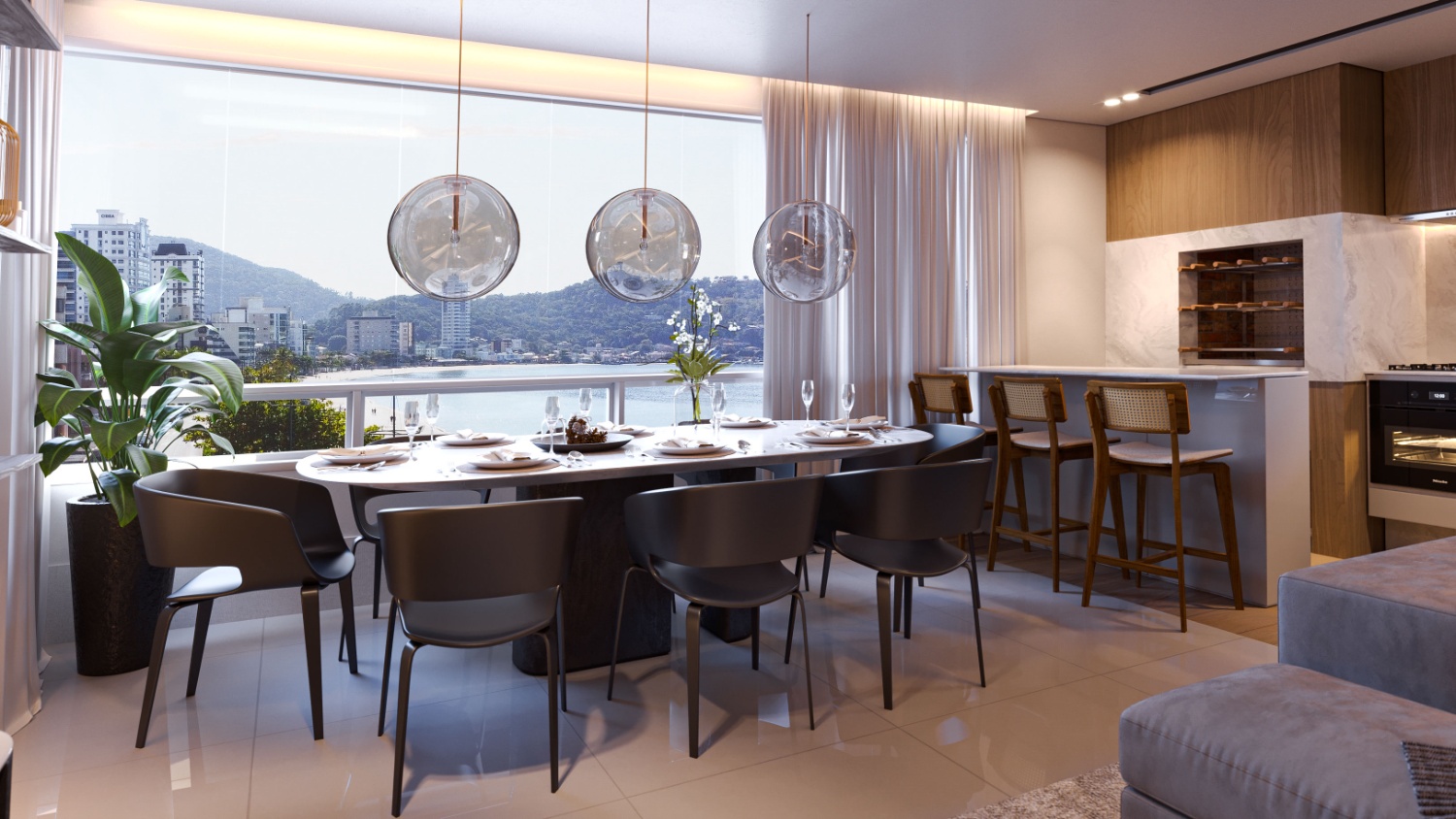 Apartamento no Ed. Mar Belle Residence em Balneário Camboriú