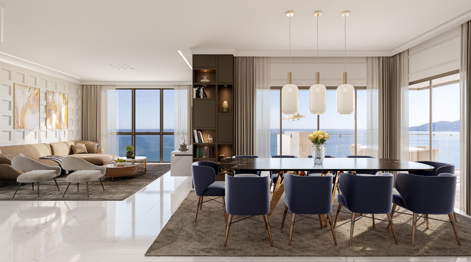Apartamento no Ed. Horizon Palace em Meia Praia em Itapema - foto 2