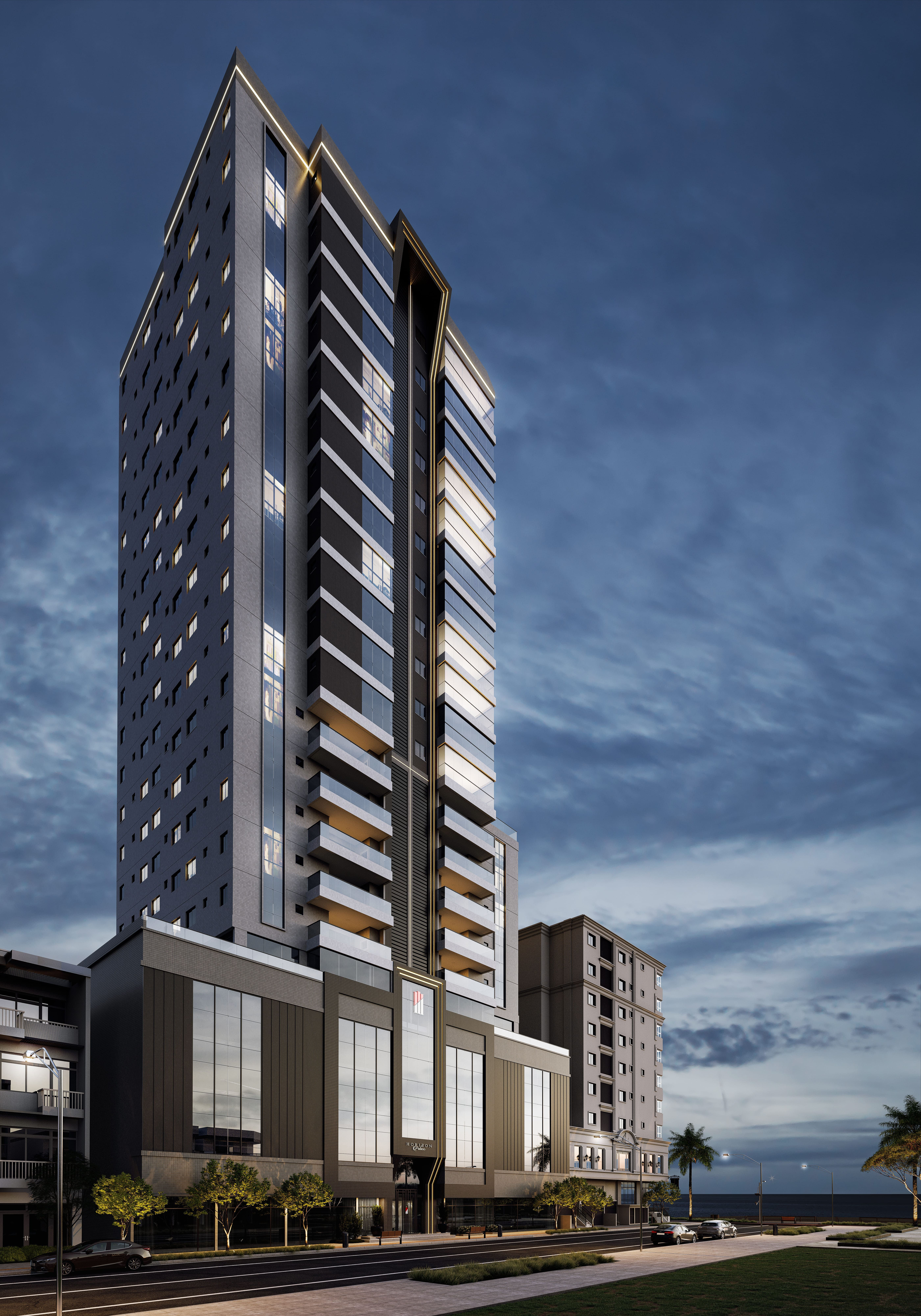 Apartamento no Ed. Horizon Palace em Meia Praia em Itapema - foto 5