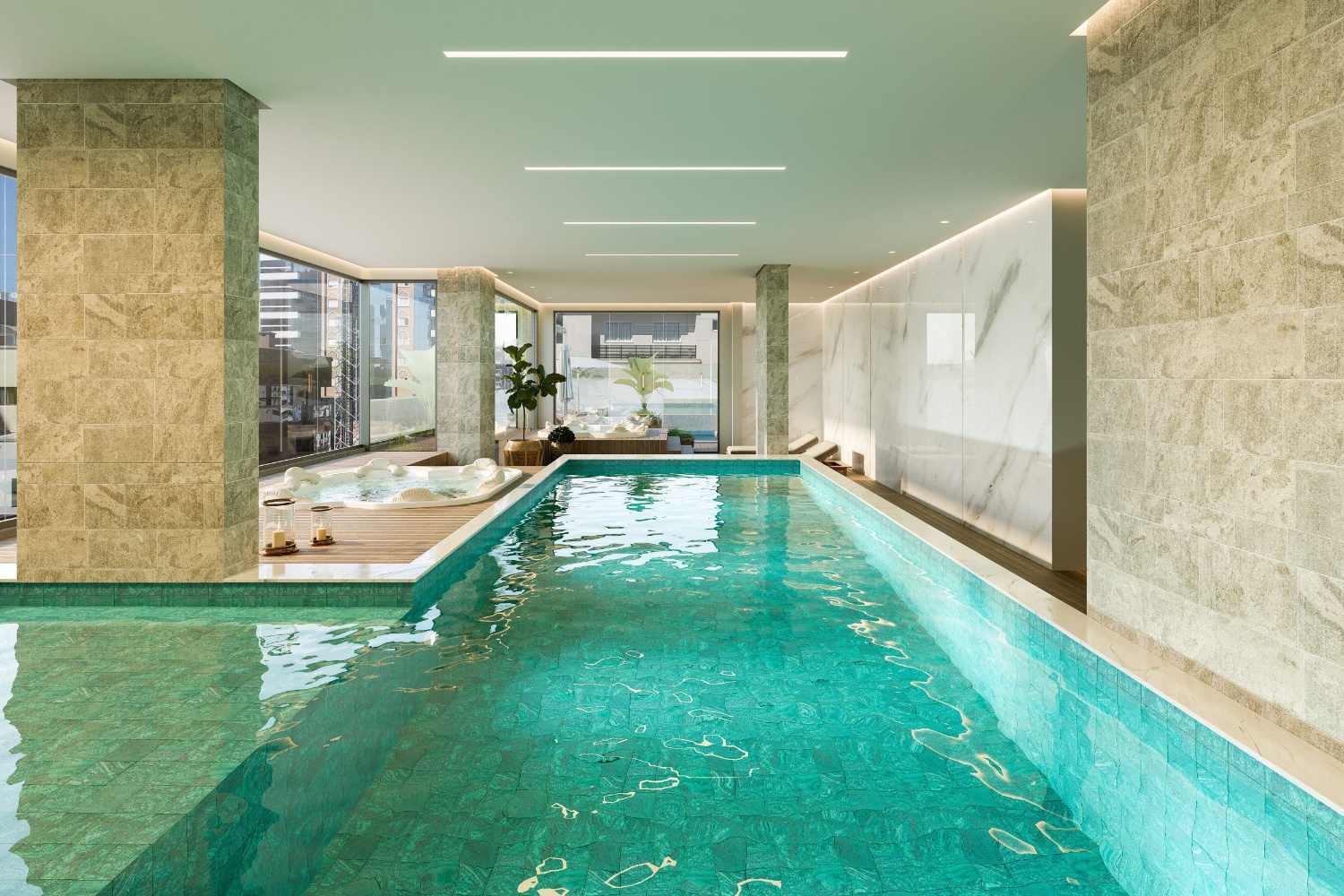 Apartamento no Ed. Horizon Palace em Meia Praia em Itapema - foto 10