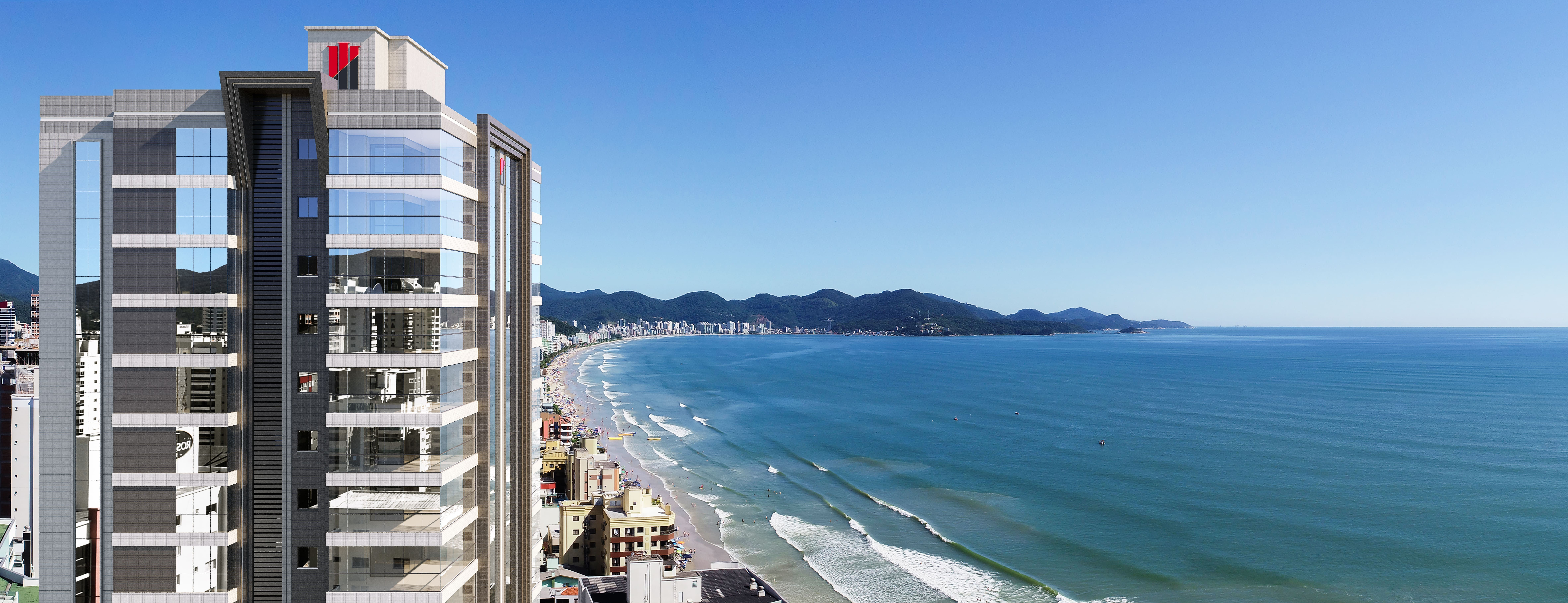 Apartamento no Ed. Horizon Palace em Meia Praia em Itapema - foto 14