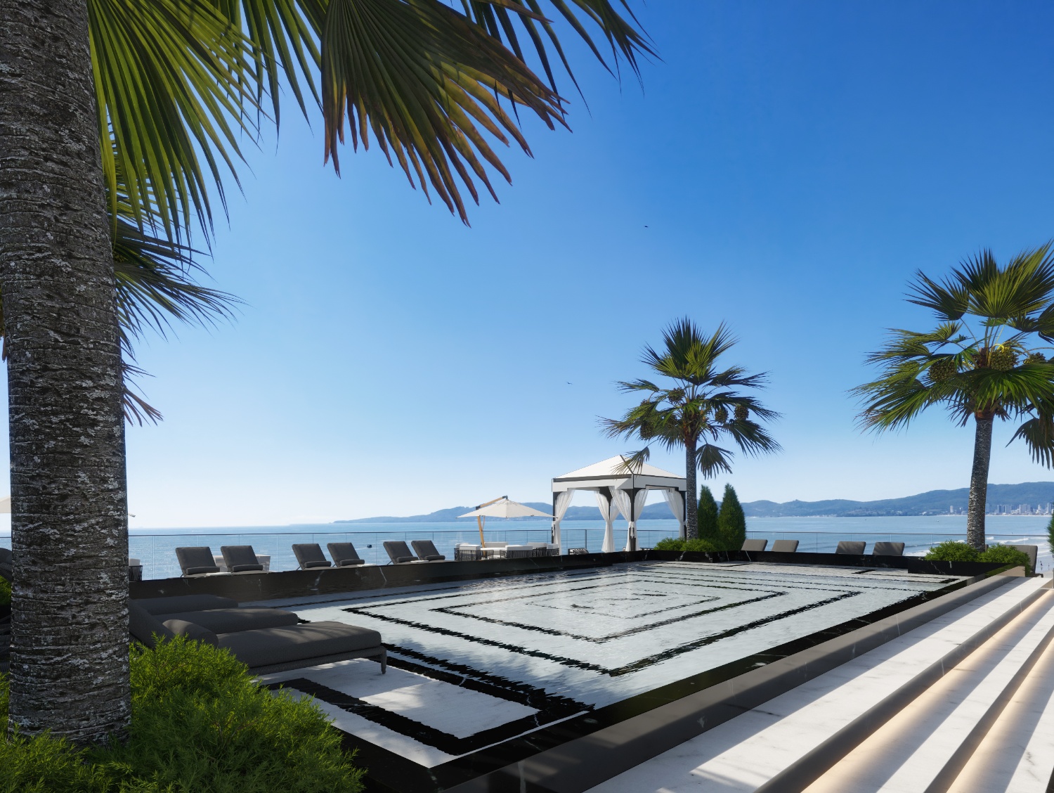 Apartamento no Ed. Grand Luxury em Meia Praia em Itapema