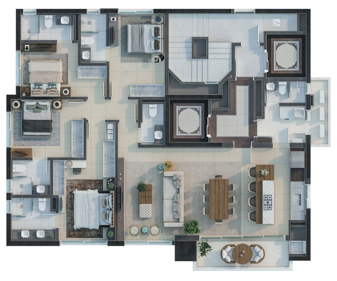 Apartamento no Ed. Santé Boutique da Embraed em Balneário Camboriú - foto 37