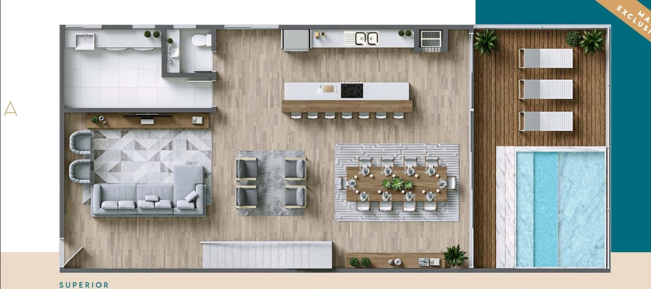 Cobertura Triplex no Ed. Sunrise Praia Brava - foto 14