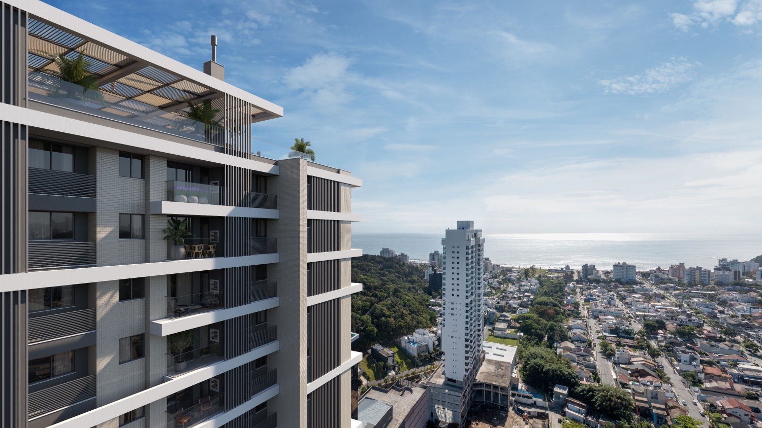 Apartamento no Ed. Habitah Praia Brava - foto 5