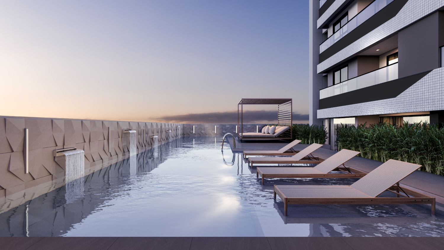 Apartamento no Ed. Brava Valley na Praia Brava - foto 8