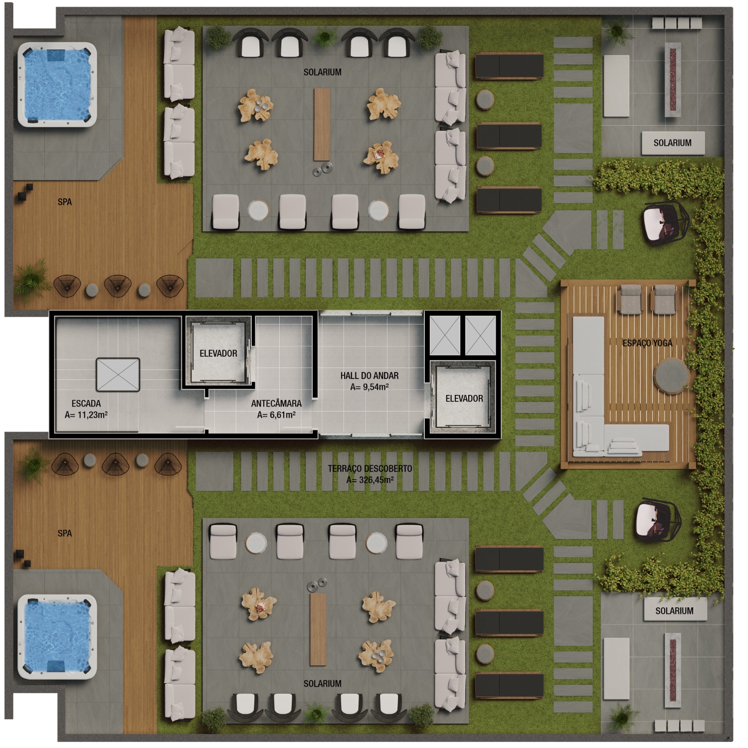 Apartamento no Ed. Brava Valley na Praia Brava - foto 26